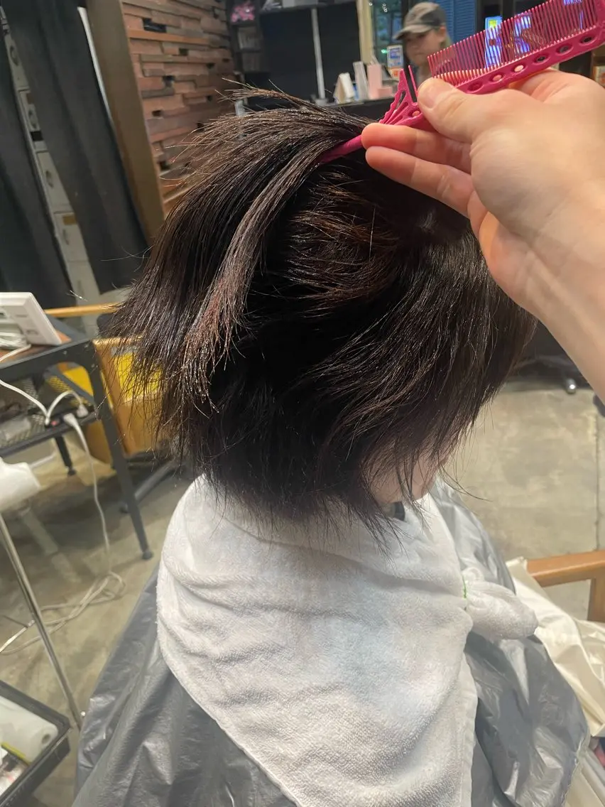 ミディアム 草間 翔登のヘアスタイル