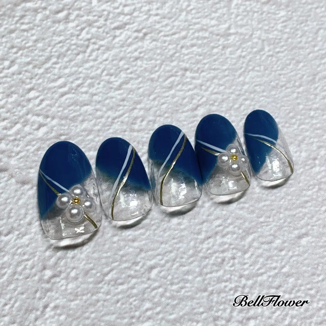 ネイル ハンドネイル Bell Flowerのネイルデザイン