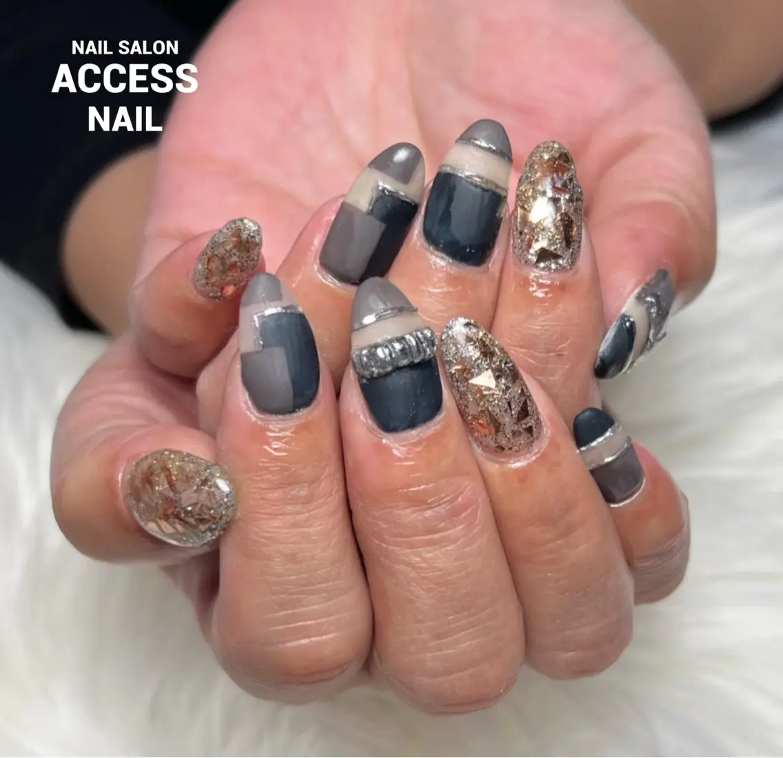 ネイル access nailのネイルデザイン