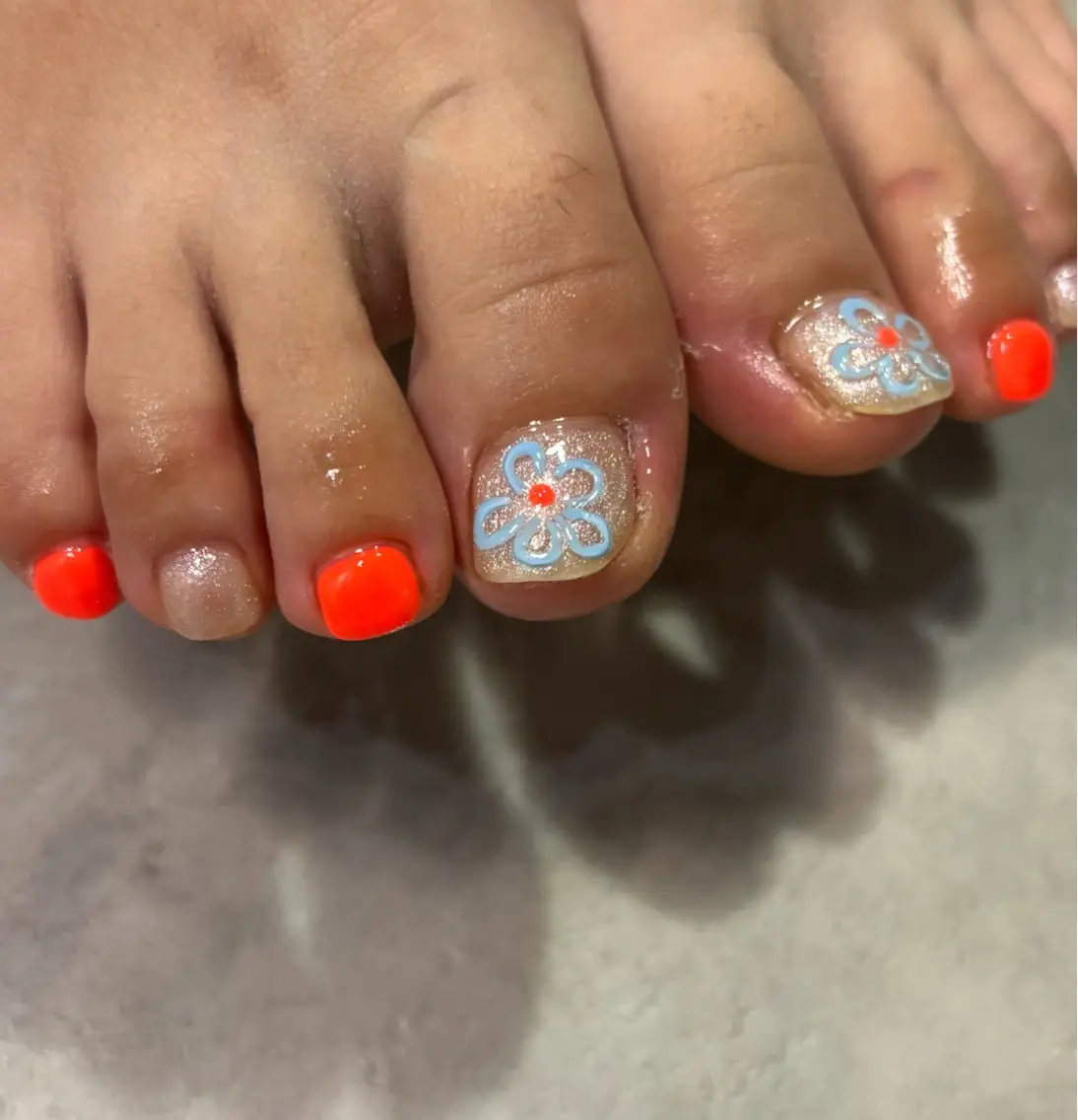 ネイル フットネイル 大東市ネイルサロン 【KYURA】きゅらのネイルデザイン