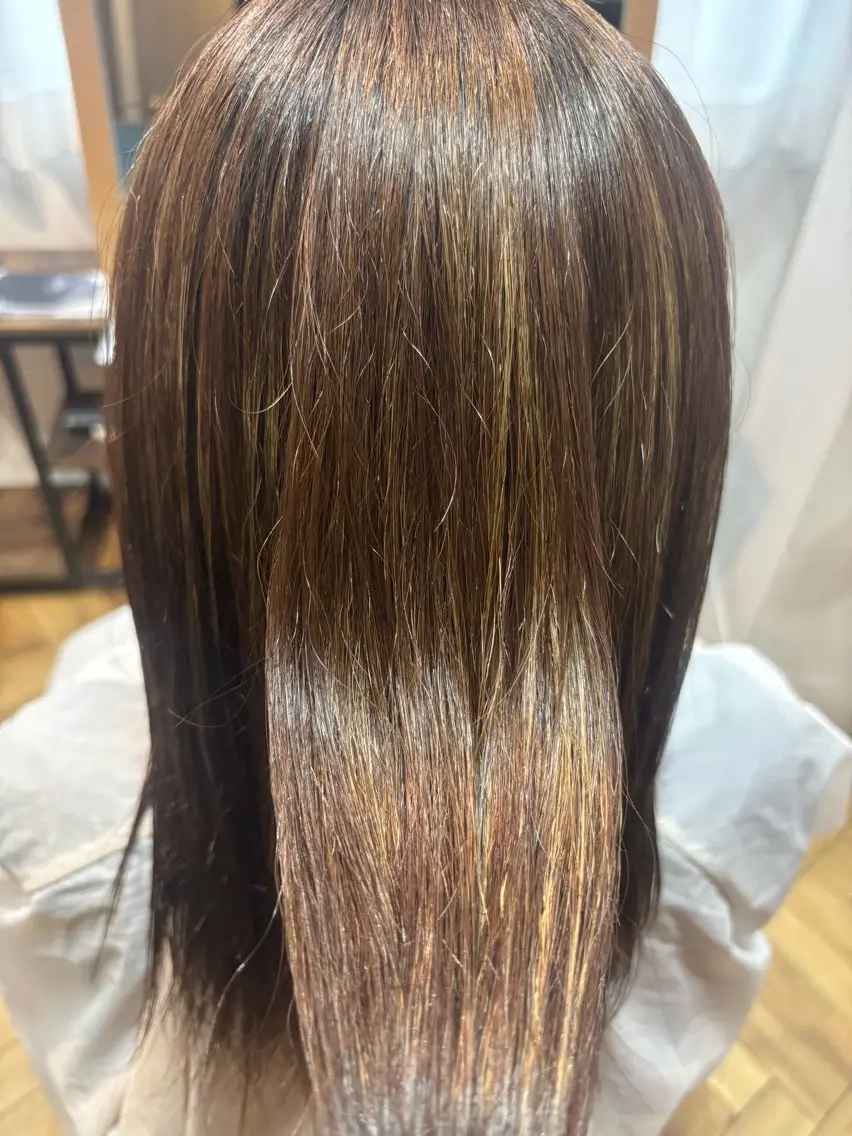 ミディアム トリートメント ヘッドスパ 藤原実璃　TR＆スパ モデル様募集中のヘアスタイル