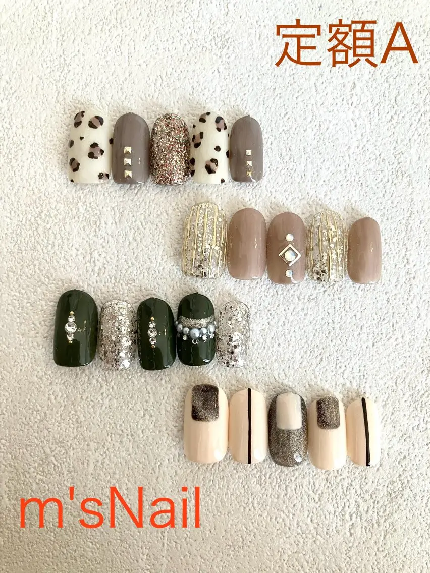 ネイル ジェルネイル パラジェル ハンドネイル m'sNail 福岡西区 ネイルのネイルデザイン