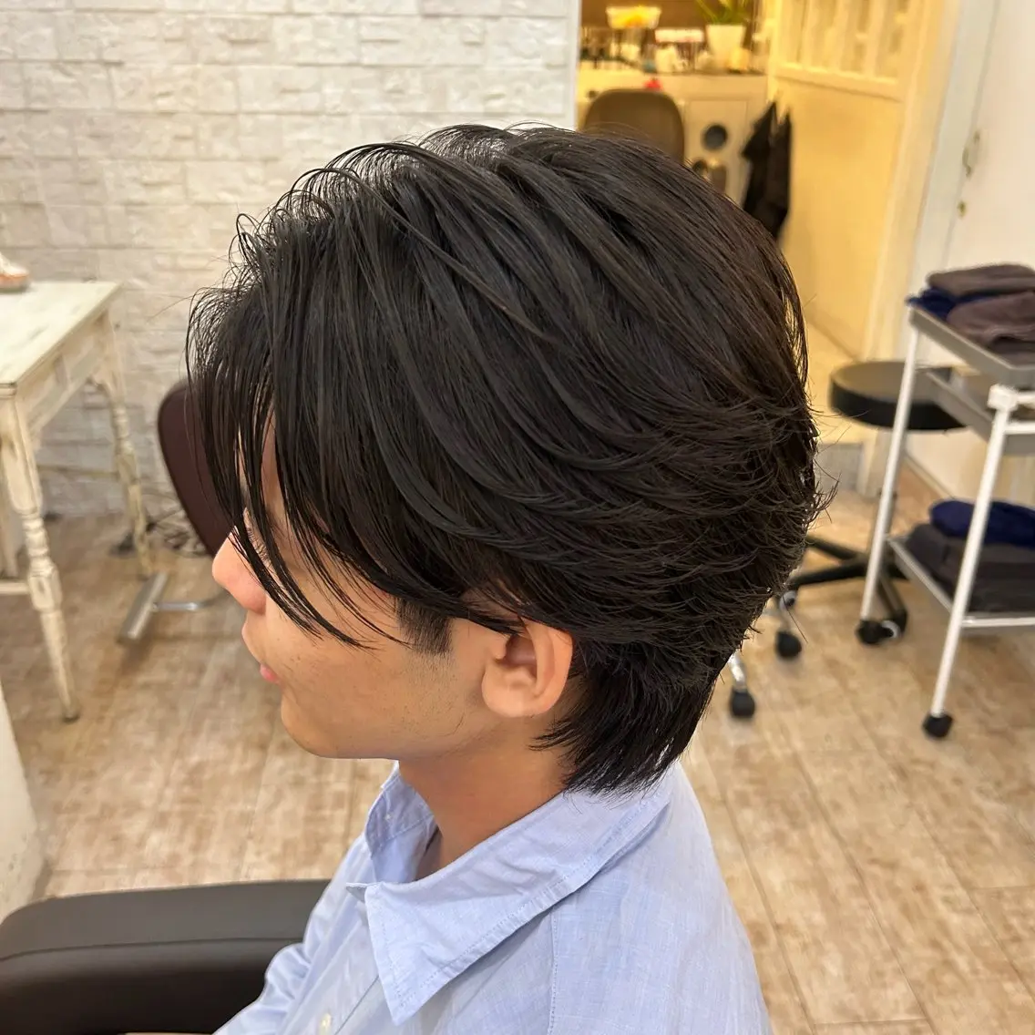 パーマ メンズ ボブ／ミニボブ ❣️マナミのヘアスタイル