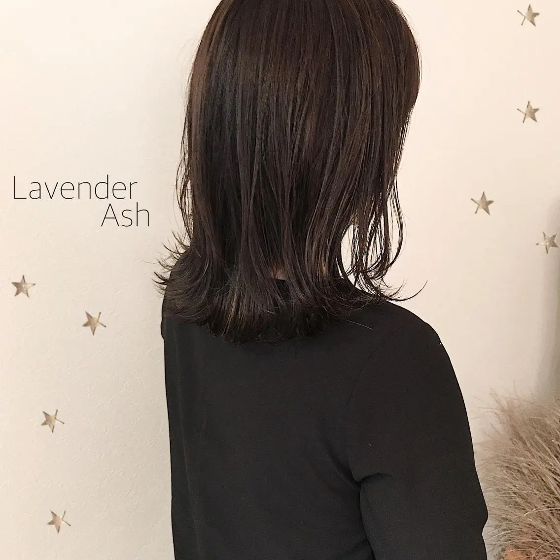 ミディアム カラー カット ヘアカラー 市川 千夏のヘアスタイル