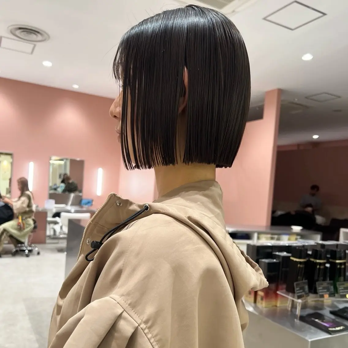 ショート カット 🌻りな/ボブ🌻 /髪質改善ストレートのヘアスタイル
