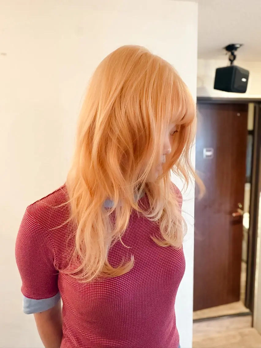 ロング カラー ヘアカラー トリートメント 宮本 泰周のヘアスタイル