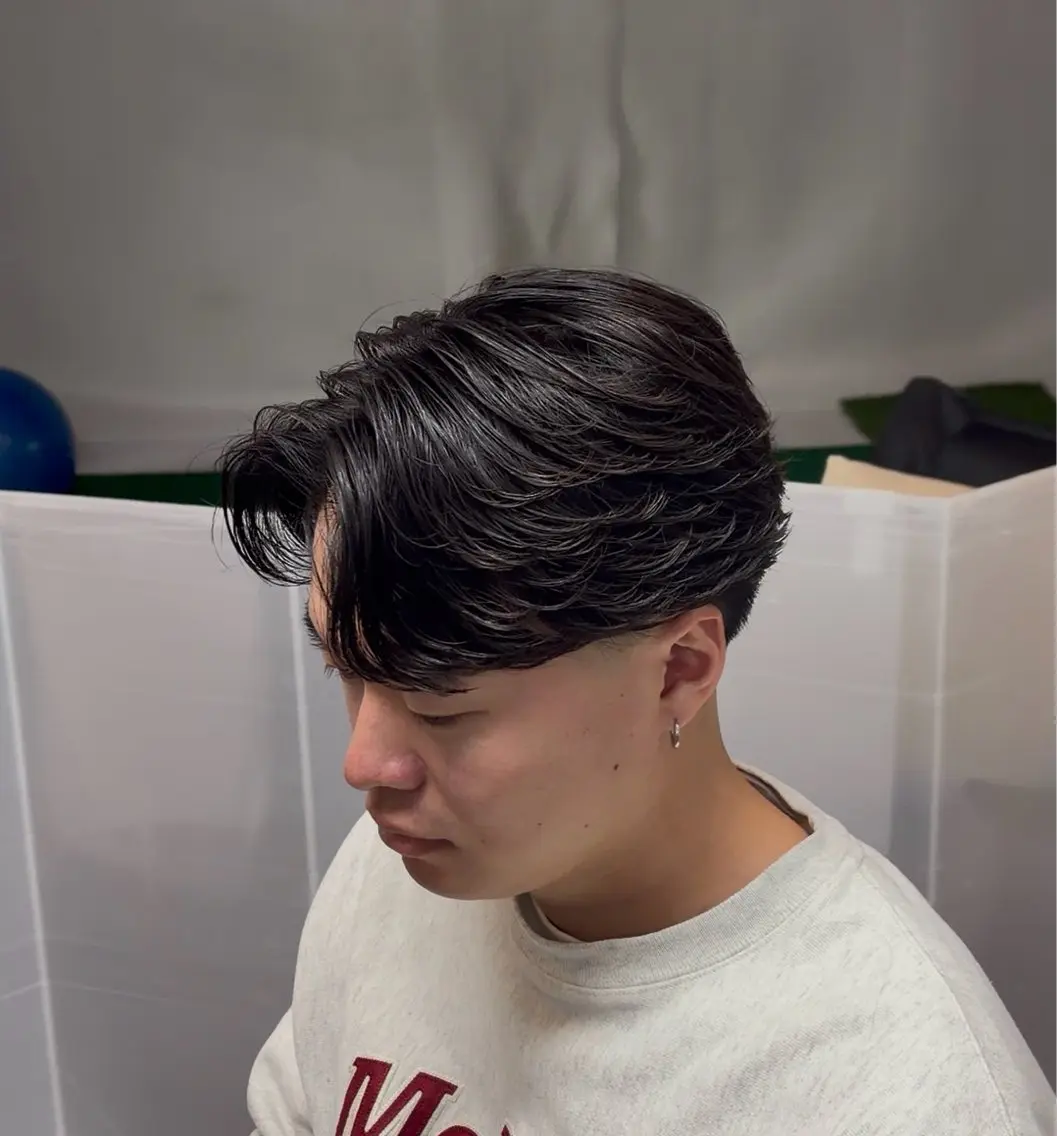 【初回限定】💈メンズカット＋フェザーパーマ＋ロイヤルトリートメント💈の写真