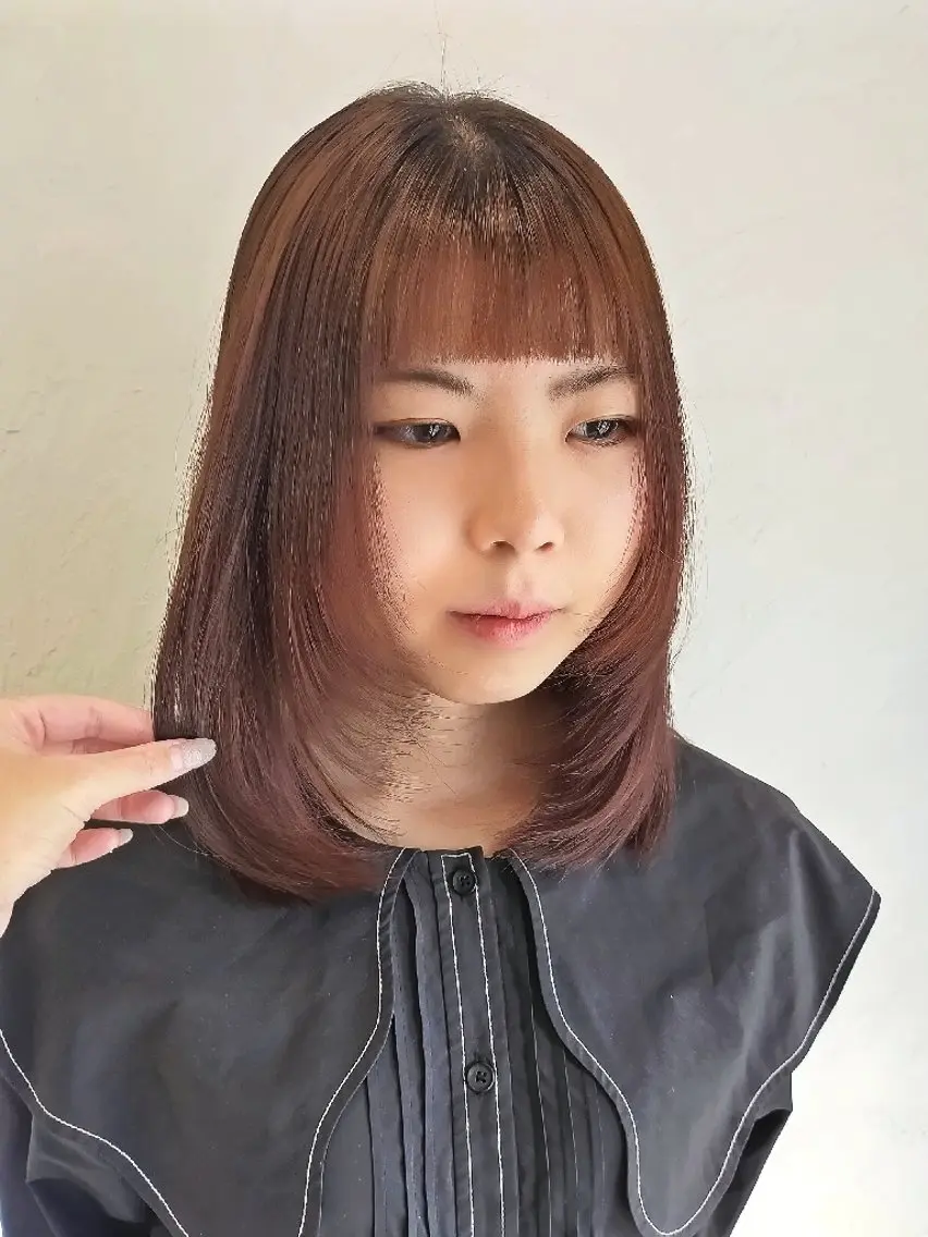 ミディアム カット トリートメント SiLO 🎀 𝕂𝕒𝕟𝕟𝕒のヘアスタイル