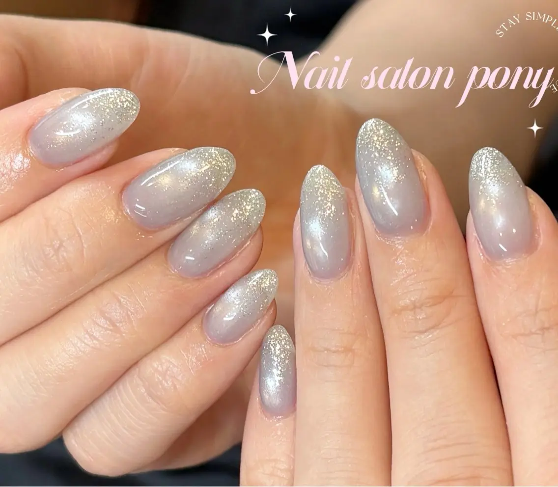 ネイル フラッシュネイル マグネットネイル ハンドネイル Kaka_ Nail錦糸町のネイルデザイン