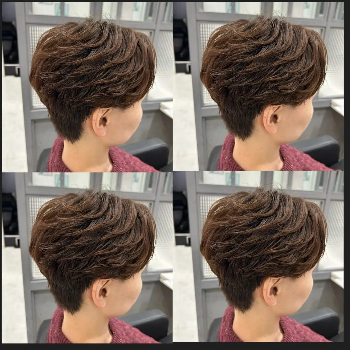 ショート カラー パーマ ヘアアレンジ メンズ カット パーマ トリートメント 🔥メンズパーマ 特化 渡辺一翔のヘアスタイル