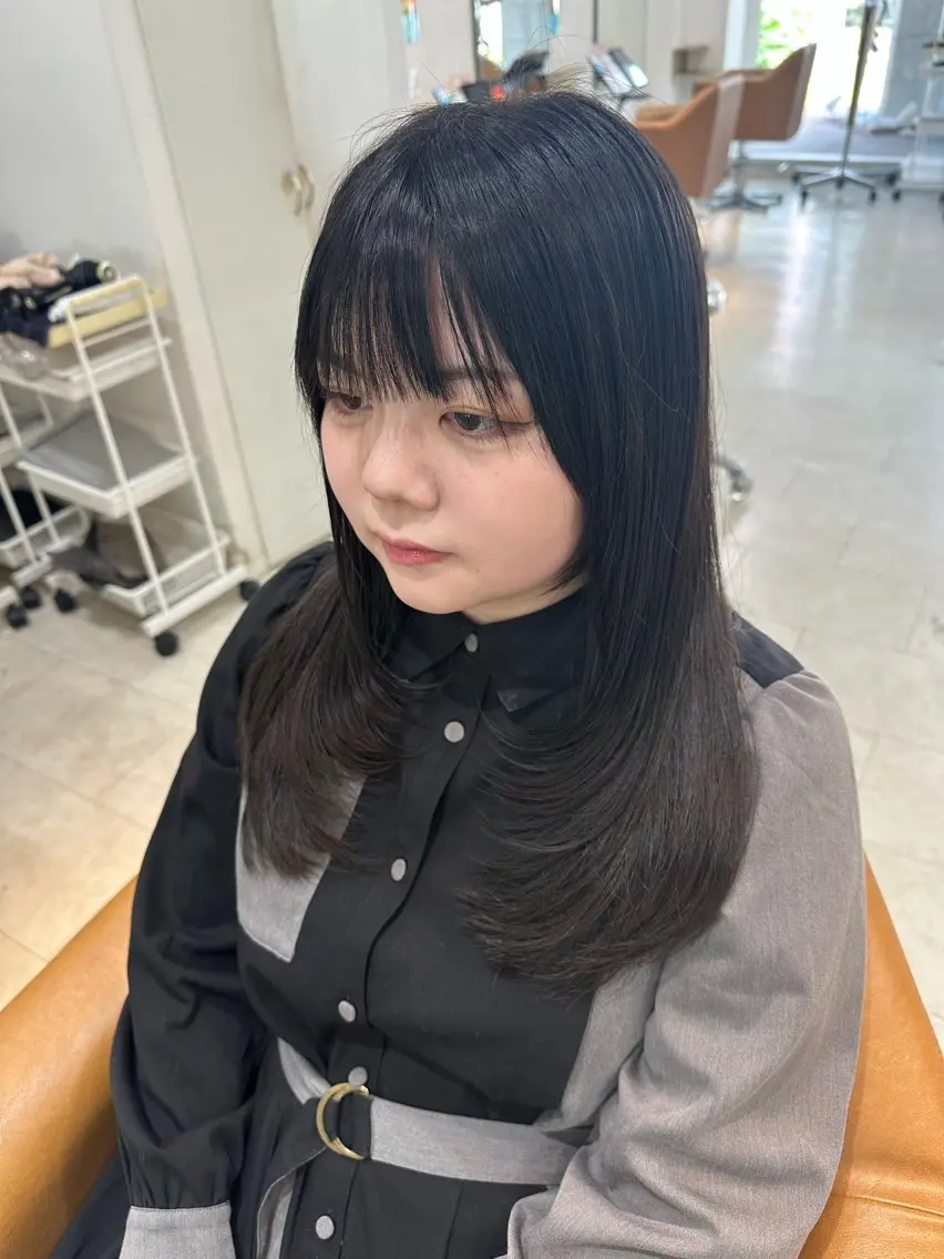 ロング 久保田 祥之のヘアスタイル