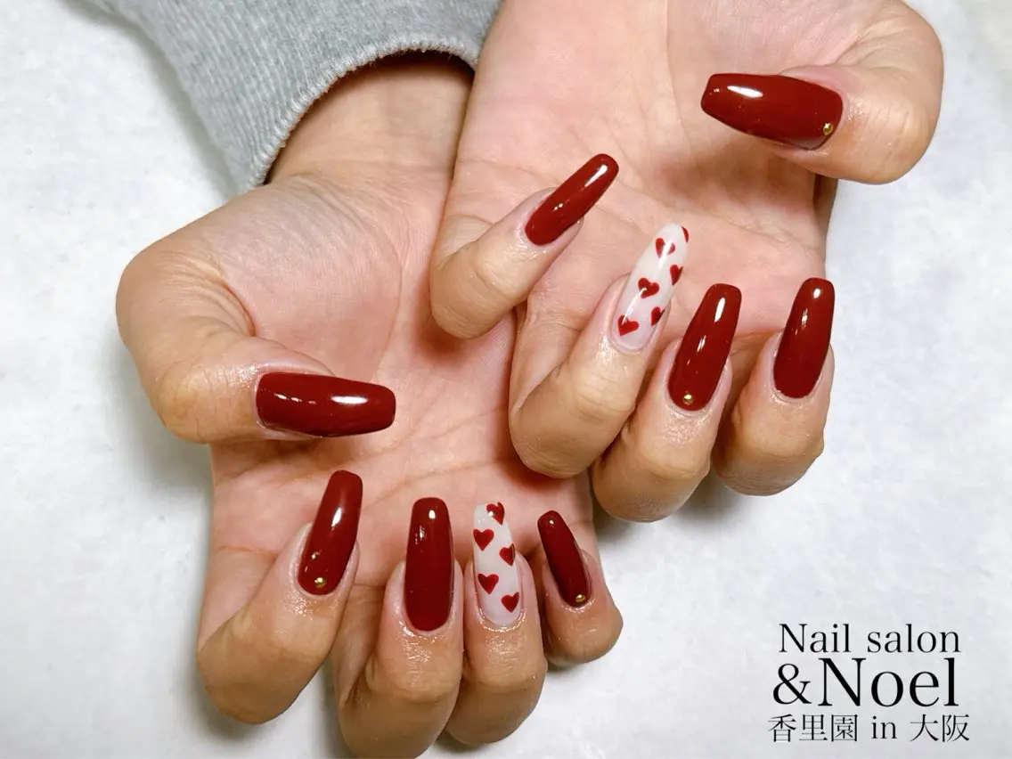 ネイル ハンドネイル フットネイル Nailsalon &Noelのネイルデザイン