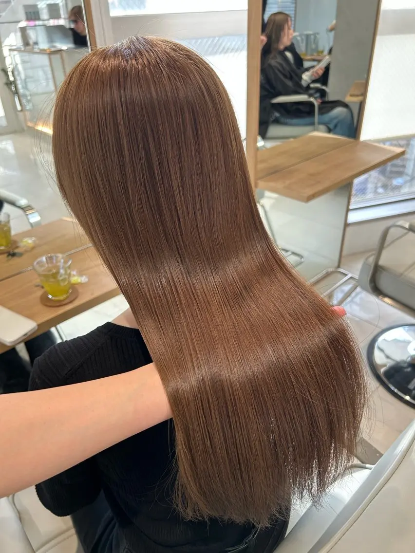 カラー ヘアカラー トリートメント 💚カラーモデル募集 中⚽️ibuki💚のヘアスタイル