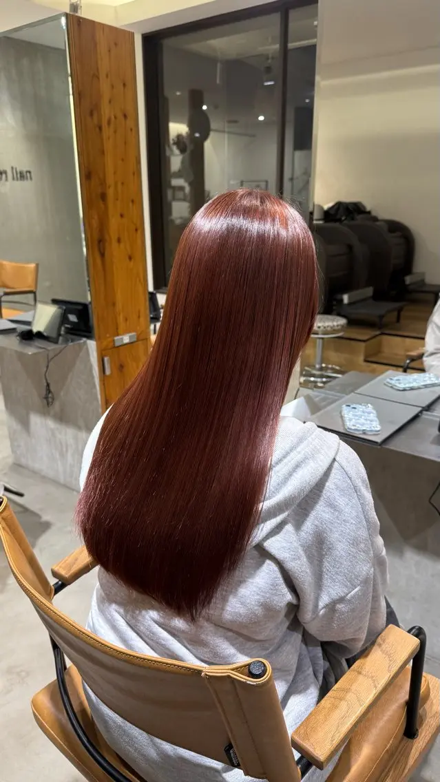 【圧倒的ツヤ髪🌙】カット+ノーダメージ水素カラー🫧今だけの限定価格⁉️の写真