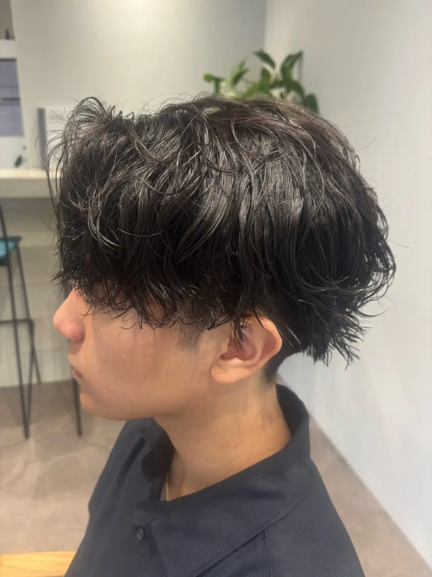 パーマ メンズ walt hayatoのヘアスタイル