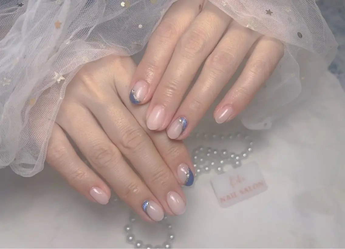 ネイル アートネイル フレンチネイル ジェルネイル グラデーション 韓国ネイル Nail Salon kihi大塚店のネイルデザイン