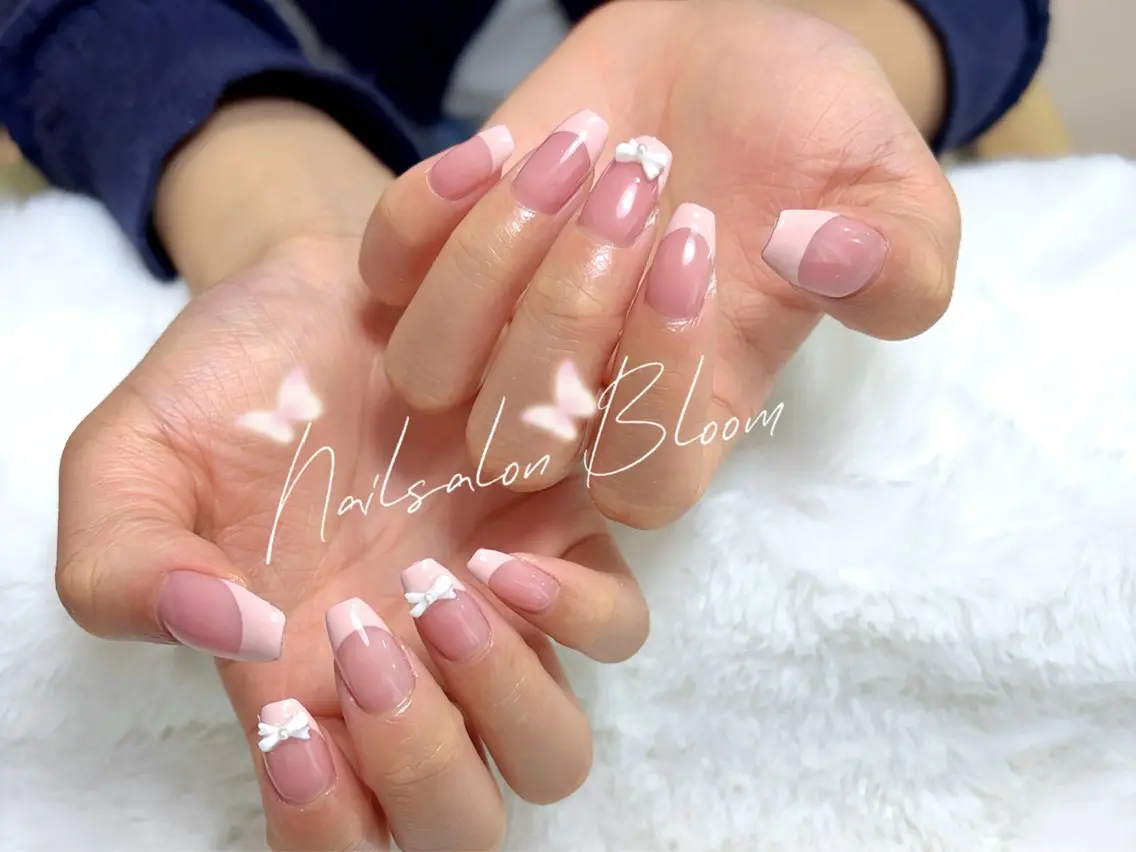 ネイル フレンチネイル Nail Salon Bloom横浜西口店のネイルデザイン