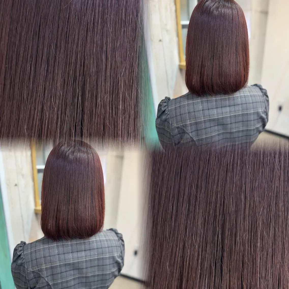 ショート カラー ヘアカラー トリートメント 髙橋 李里亜のヘアスタイル