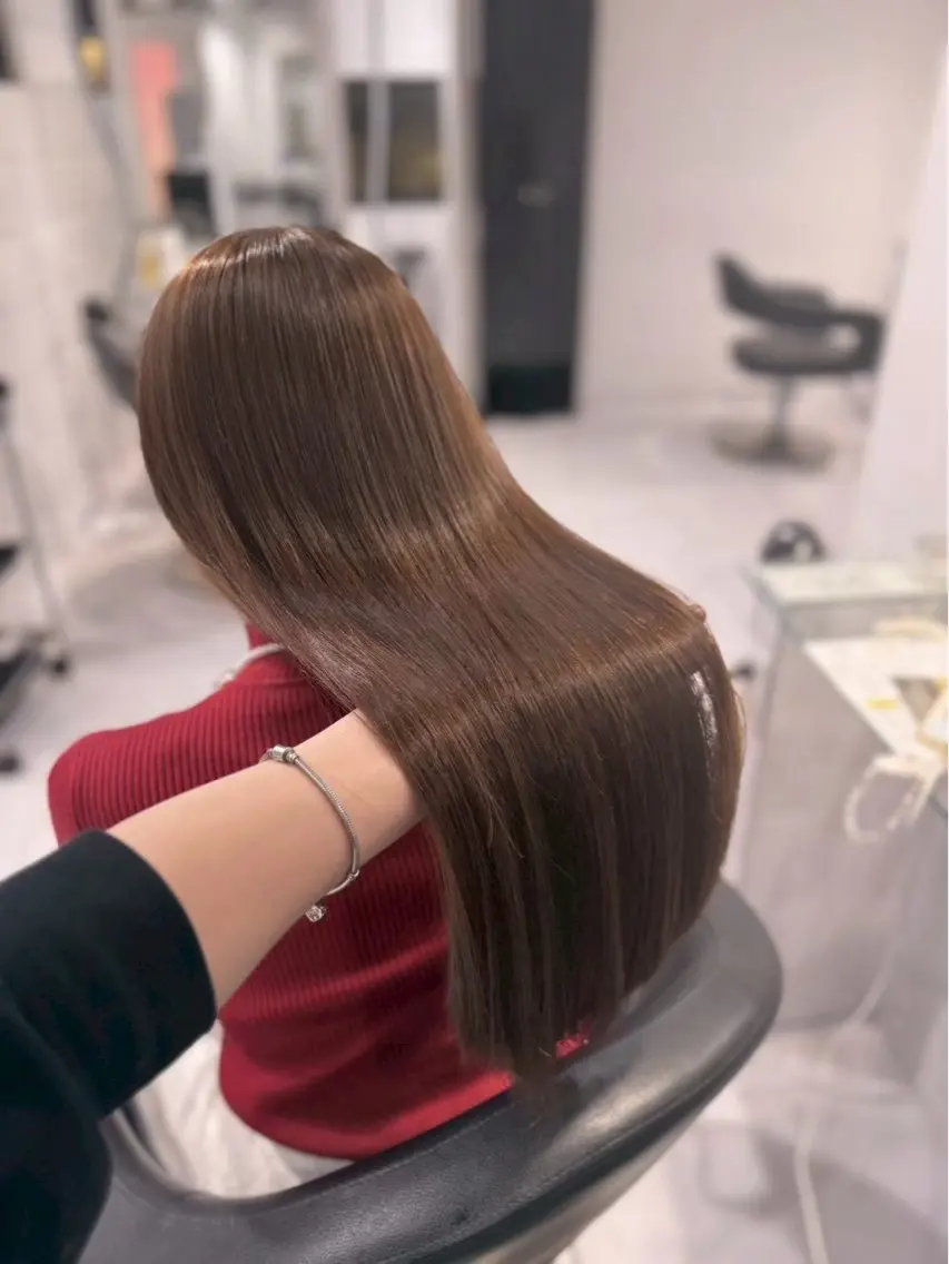 ロング カラー ヘアカラー 🍀ブラウンベージュ sakura🍀のヘアスタイル