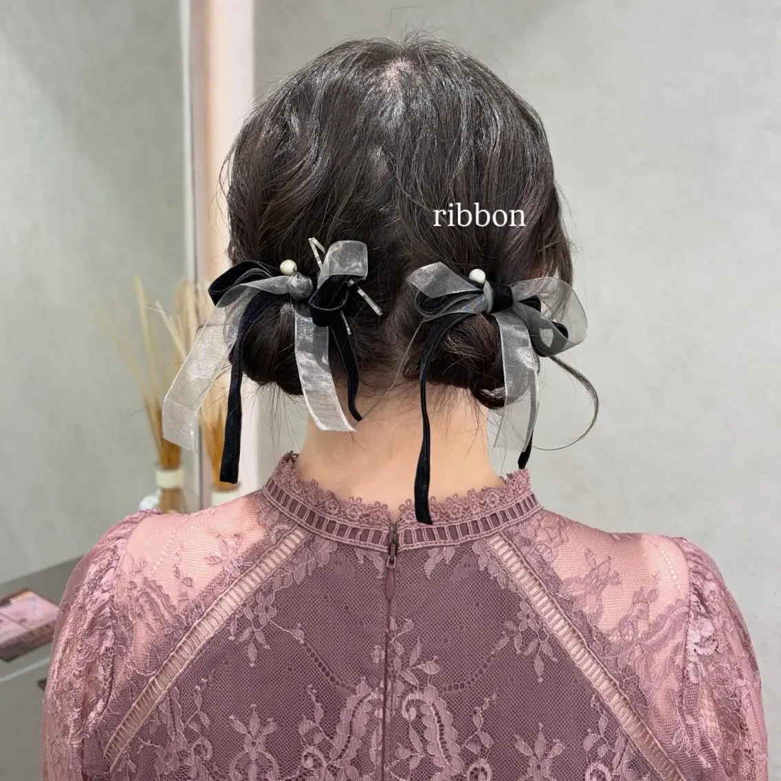 ヘアアレンジ 結婚式・ブライダル monaヘアアレンジ 🎀/お呼ばれのヘアスタイル