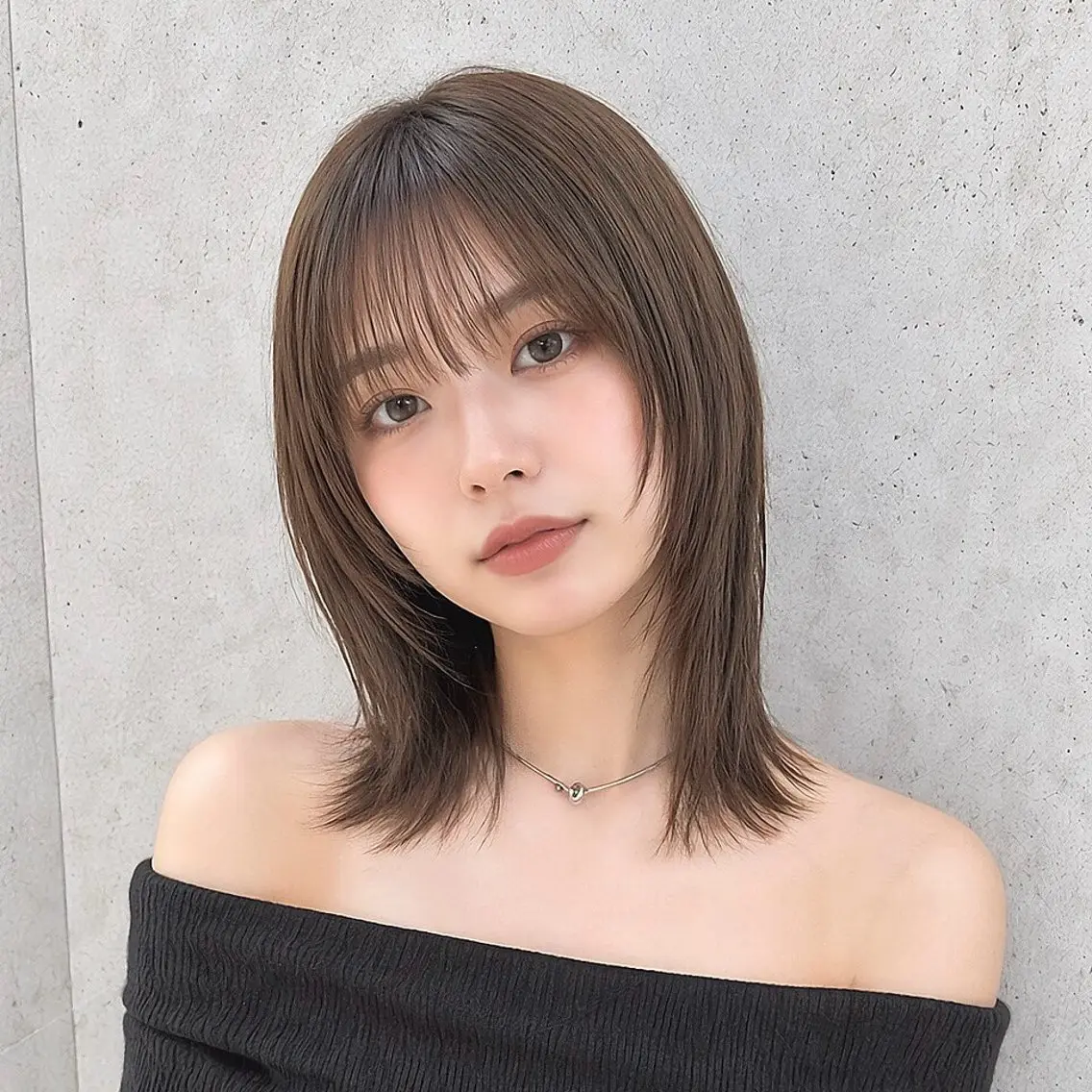 【ミニモ学割⭐️何度でも使える🤍】カット×ケアカラー×超音波クイックトリートメント#グレージュ##オリーブ#ベージュの写真