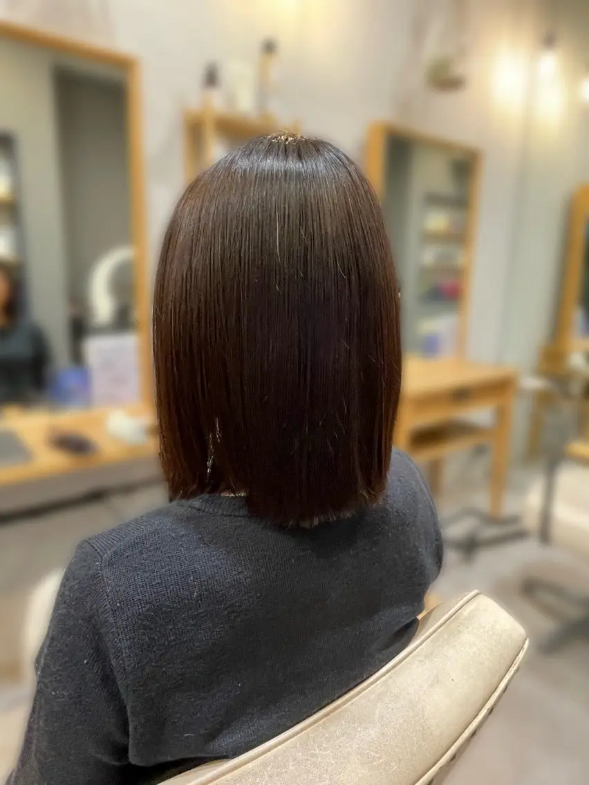 ❄️ストレートパーマ❄️【リタッチ】の写真