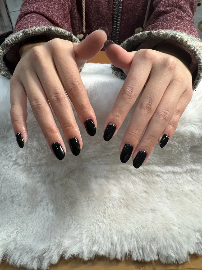 🩷新人ネイリスト🩷HANDワンカラー(オフなし)パーツ追加🆗(別料金)の写真