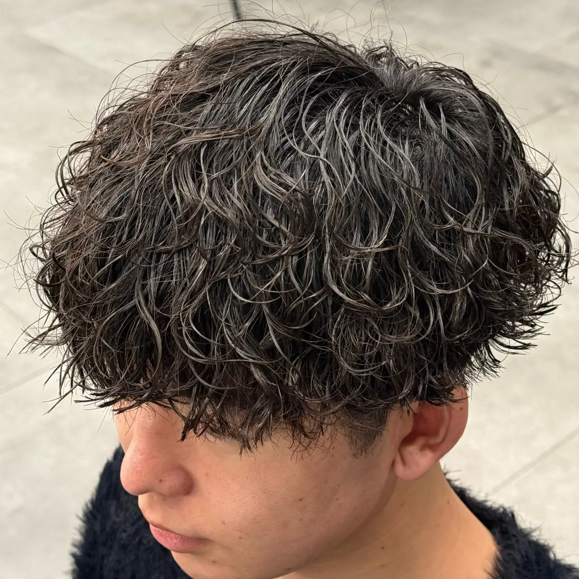 パーマ メンズ メンズ韓国風 メンズパーマ 波巻きパーマ カット パーマ 👑メンズパーマ👑 /原宿/かずまのヘアスタイル