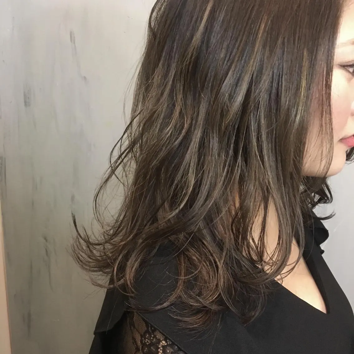 ミディアム ⭐️迫田 ゆう⭐️のヘアスタイル