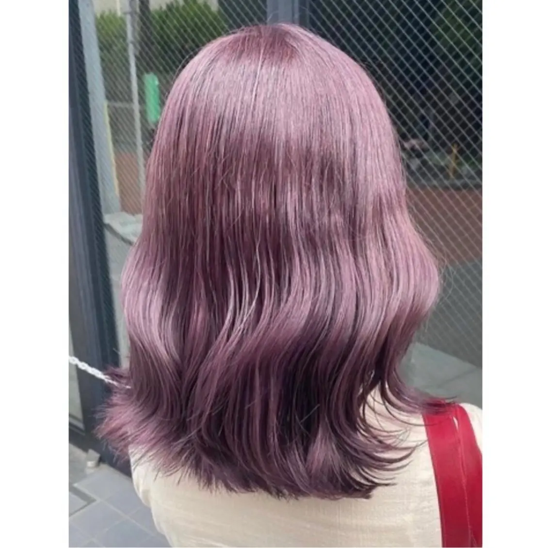 ミディアム カラー ラベンダーカラー ラベンダーピンク ピンクカラー 💖ブリーチ/暖色 𝐘𝐮𝐢💖のヘアスタイル
