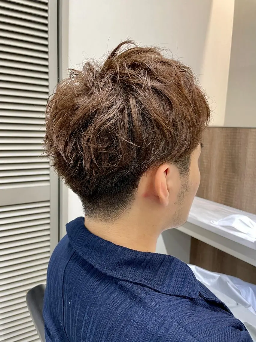 【メンズ限定】🌿カット+カラー(リタッチ)🌿の写真