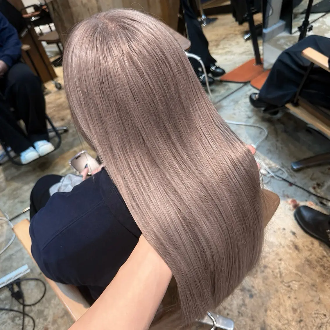 🩷【ブリーチ無しWカラー＋ケアトリートメント＋カット】の写真