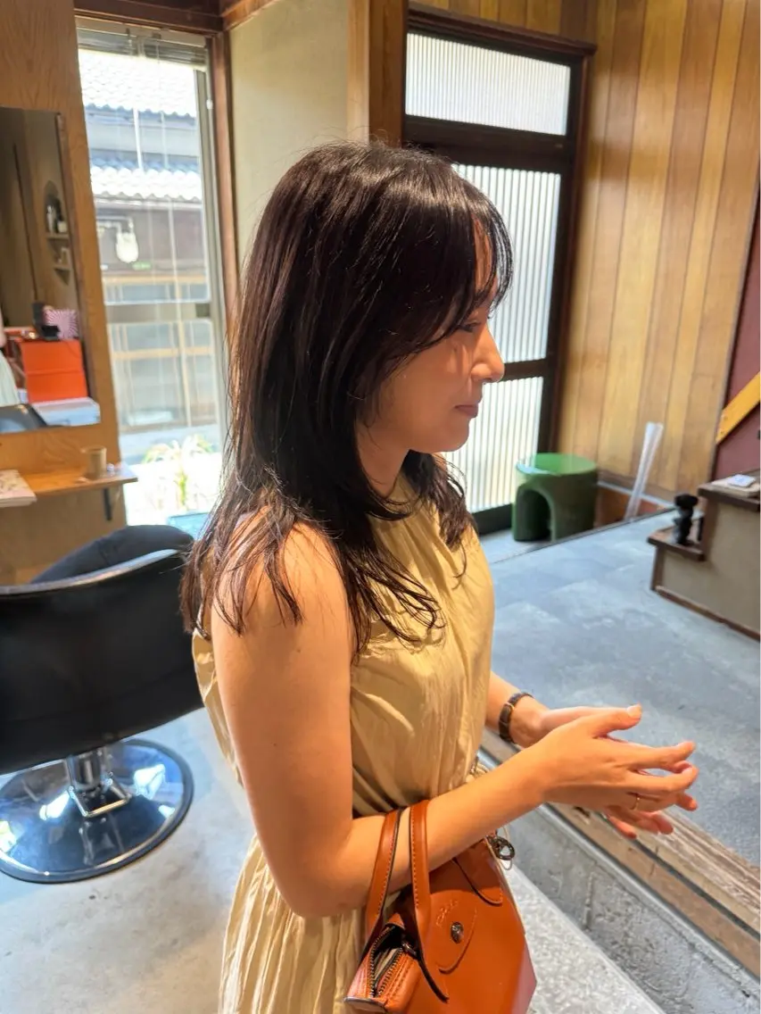 【ワンカールで盛れる❤️】レイヤーカット✂︎の写真