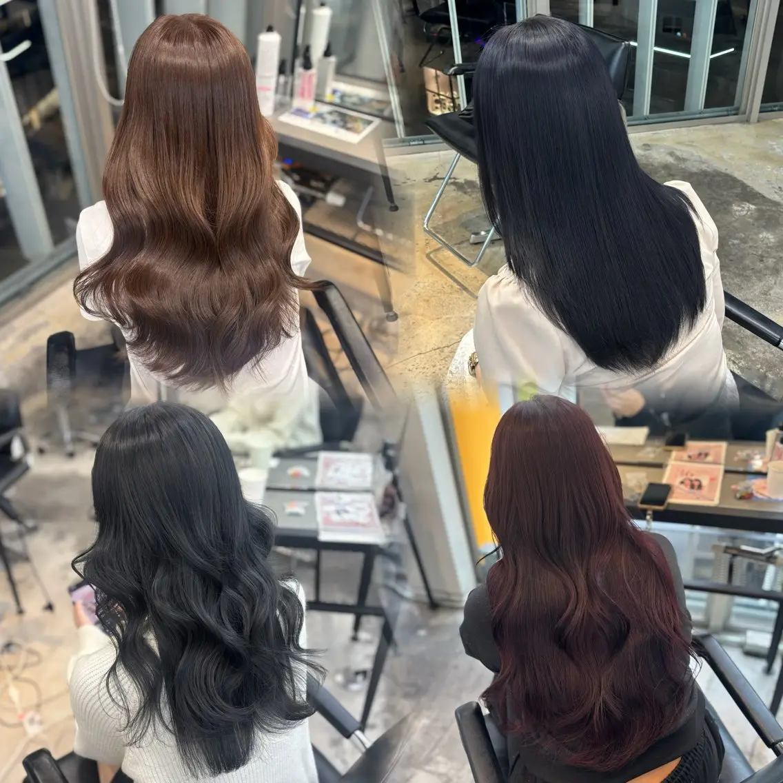 【当日限定🎀】ワンカラー+3stepトリートメント⬆️🤎☆*。の写真