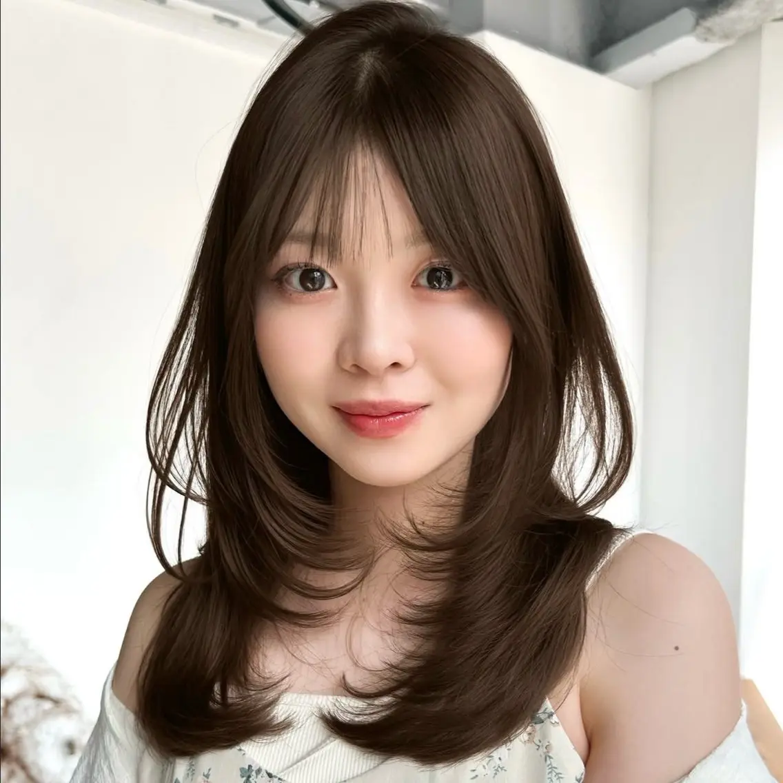 セミロング 池袋レイヤーカット 特化🔥YUUKIのヘアスタイル