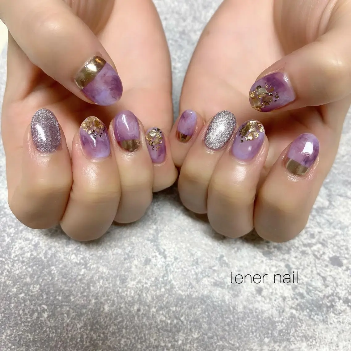 ネイル ニュアンスネイル テネルネイル tener nailのネイルデザイン