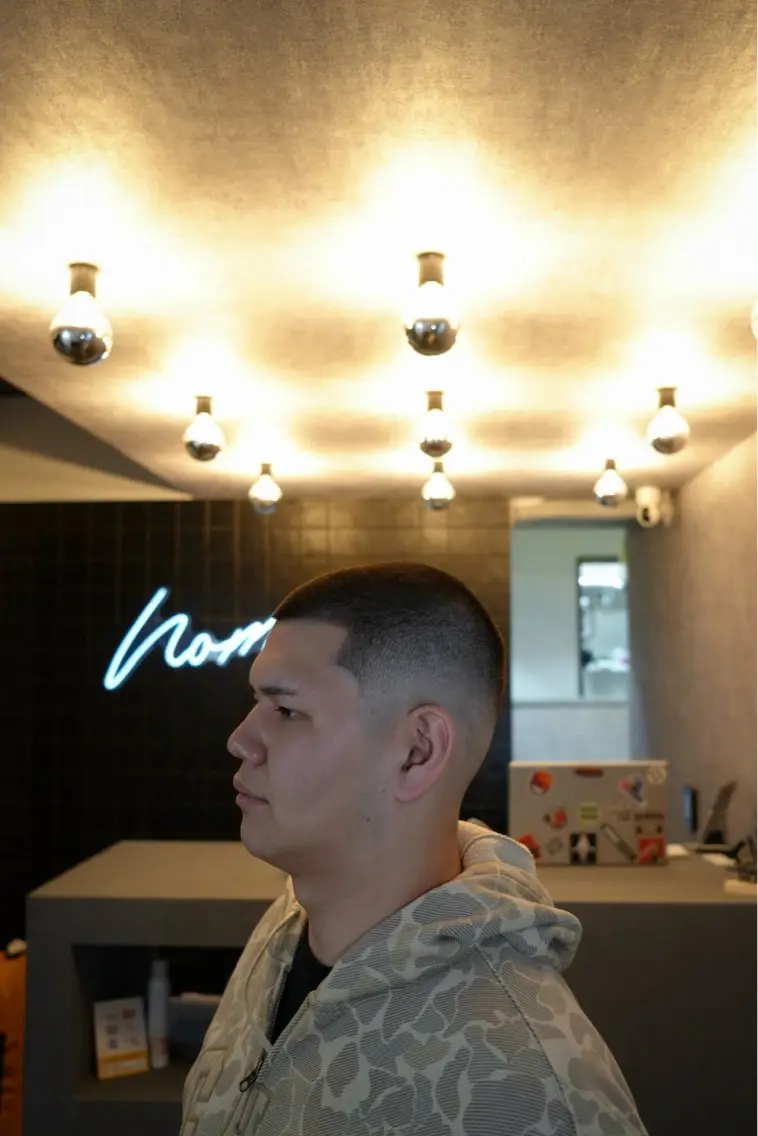 メンズ フェードカット カット 小泉 慶英のヘアスタイル