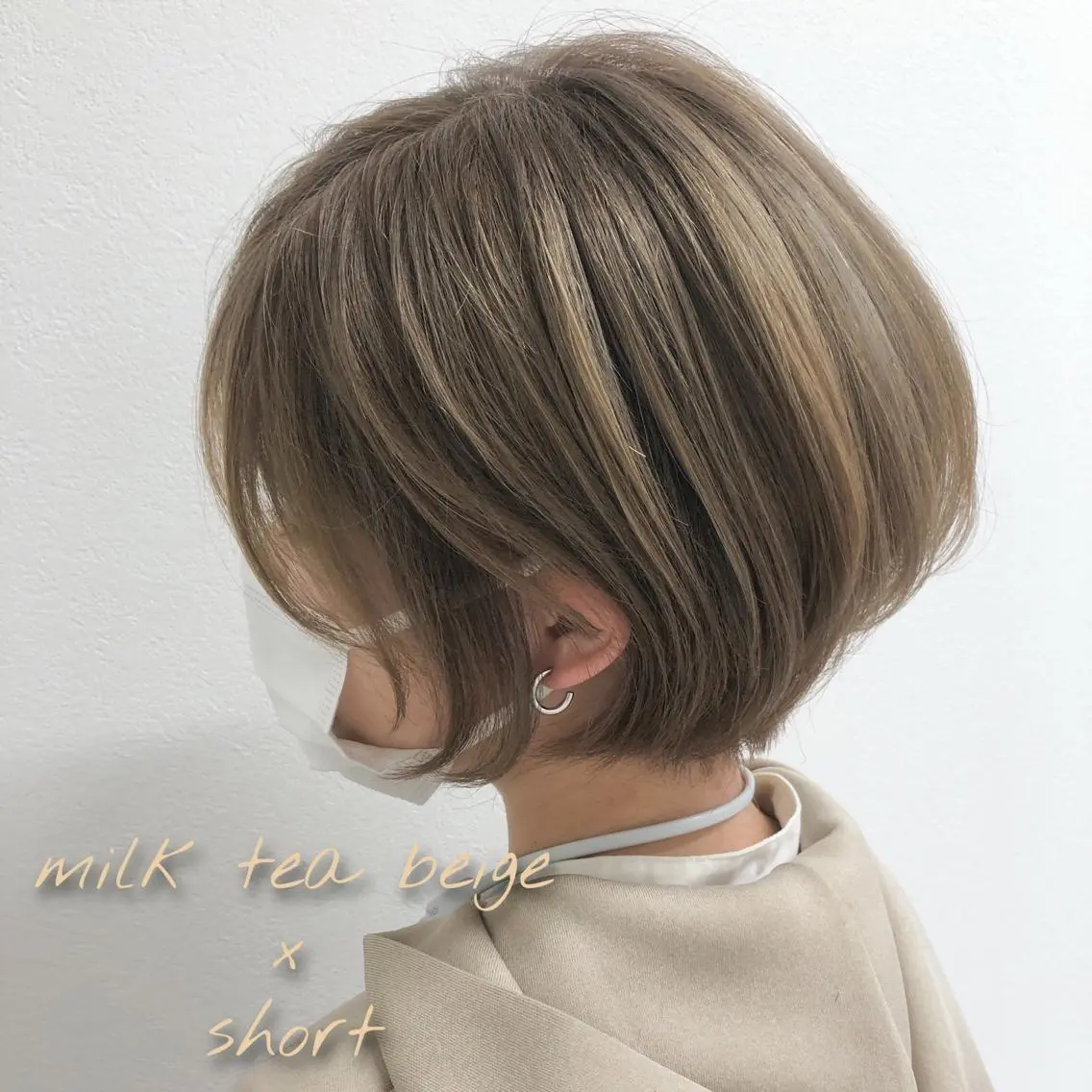 ショート 丸みショート ショートヘア 四ッ家 裕【店長】のヘアスタイル