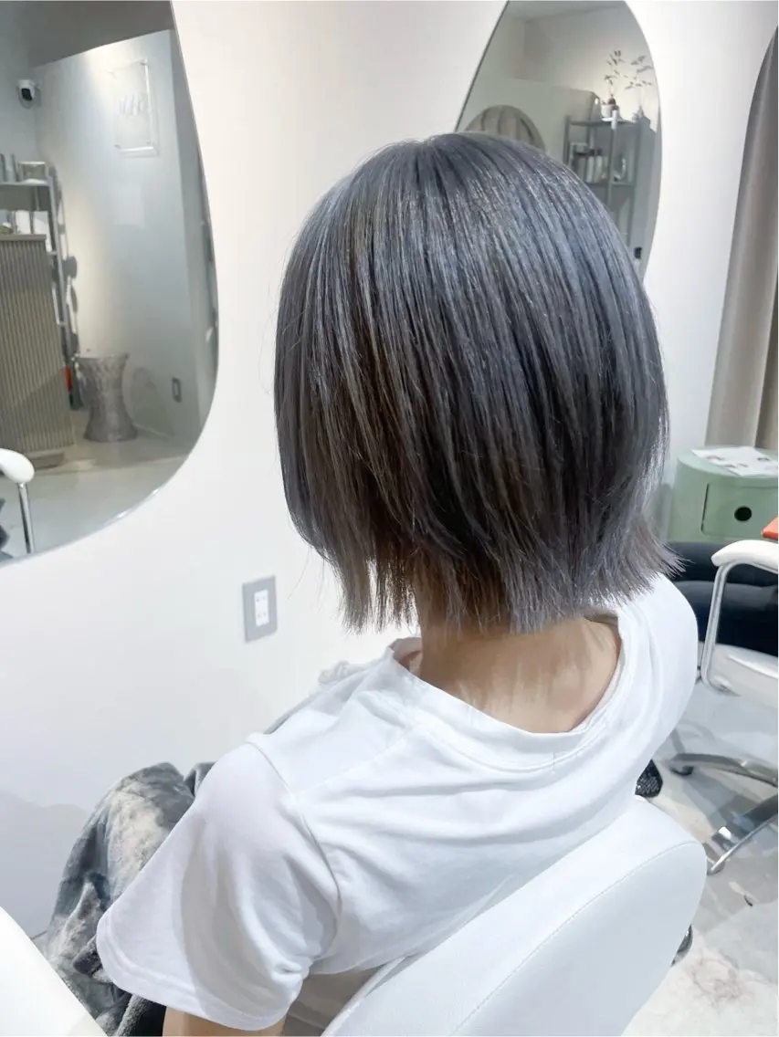 ショート カラー 本町／美容室 yamamotoのヘアスタイル