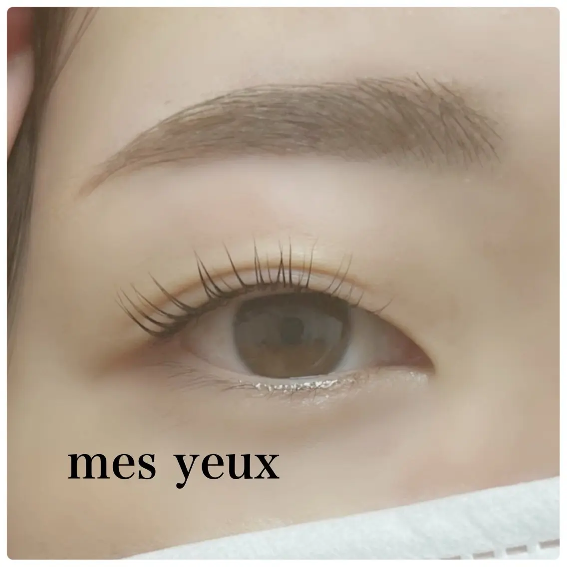 アイブロウ 眉毛ワックス脱毛 マツパ mes yeux eye salon.の眉毛・アイブロウイメージ
