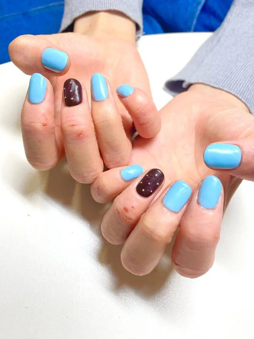 ネイル アートネイル ワンカラーネイル SEPTNAIL KISHIMOTOのネイルデザイン