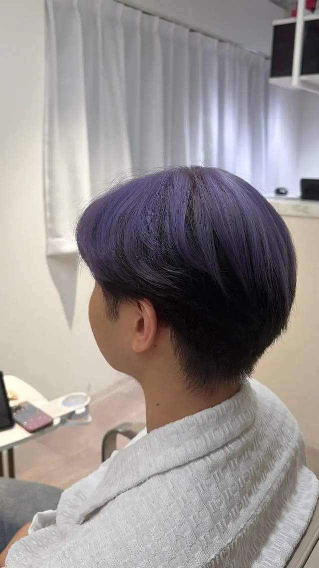 カラー メンズ ヘアカラー SEIYA /ブリーチカラーのヘアスタイル