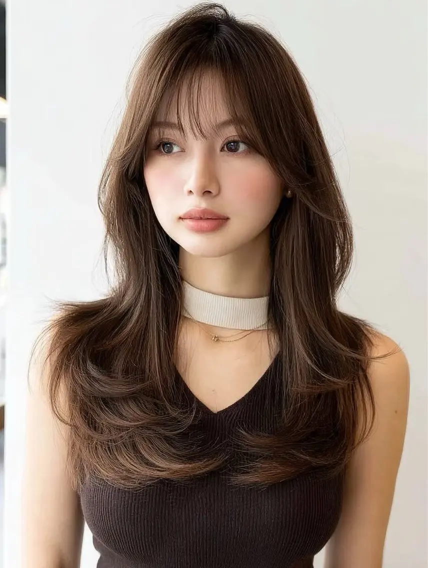 【顔出し撮影可能な方】カットカラー ¥3,300クーポン 🎀(スタイリスト担当)の写真