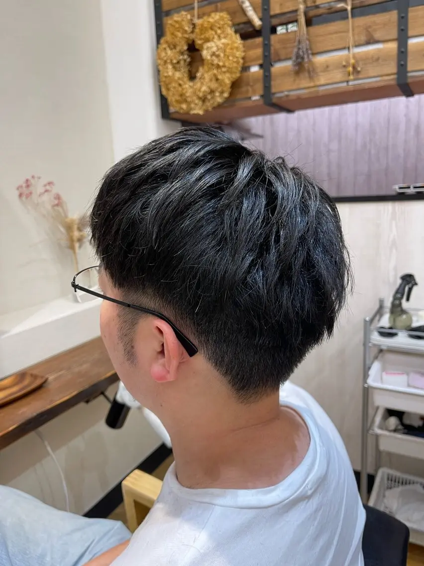 ショート メンズ カット 佐藤 海璃のヘアスタイル