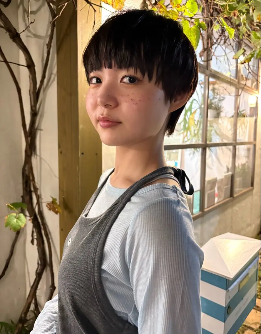 ショート ショートヘア 下北沢美容室／ 竹内菜々花のヘアスタイル