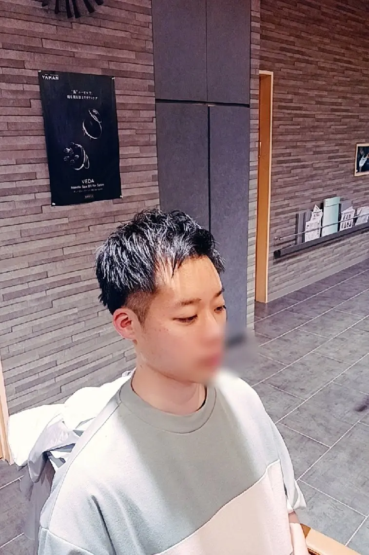メンズ 羽田野 紗可のヘアスタイル