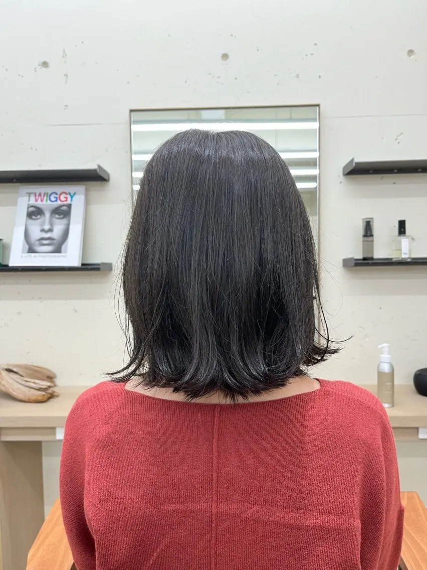 ミディアム カラー カット 【似合わせカット】 谷口海斗のヘアスタイル