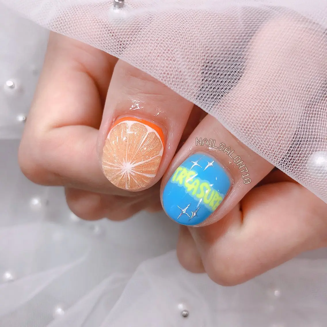 ネイル ハンドネイル フットネイル ナナイチゼロ I.Naoのネイルデザイン