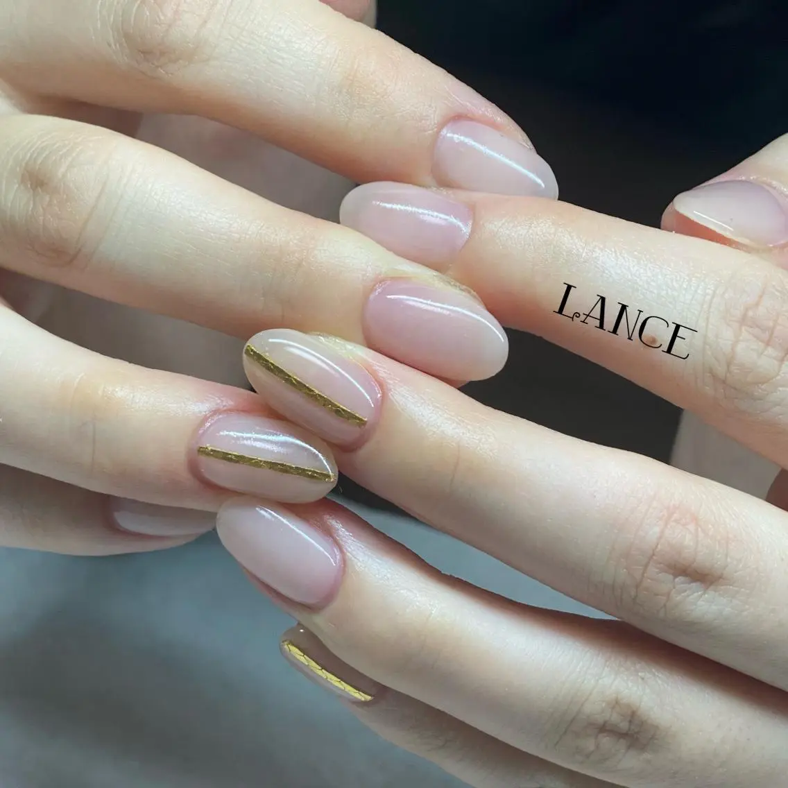 ミディアム ハンドネイル Lance nailのネイルデザイン