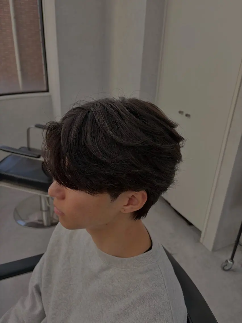 パーマ メンズ カット パーマ スパイキーショート/ 海外風特化/田代悠大のヘアスタイル